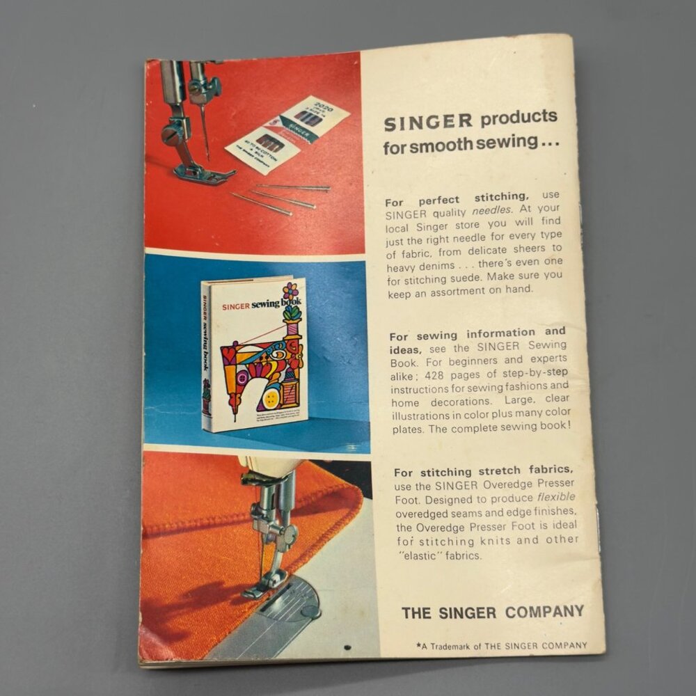 Singer Vintage Professional Buttonholer SIMS 4642 38116 Extra Attachments - Picture 16 of 16